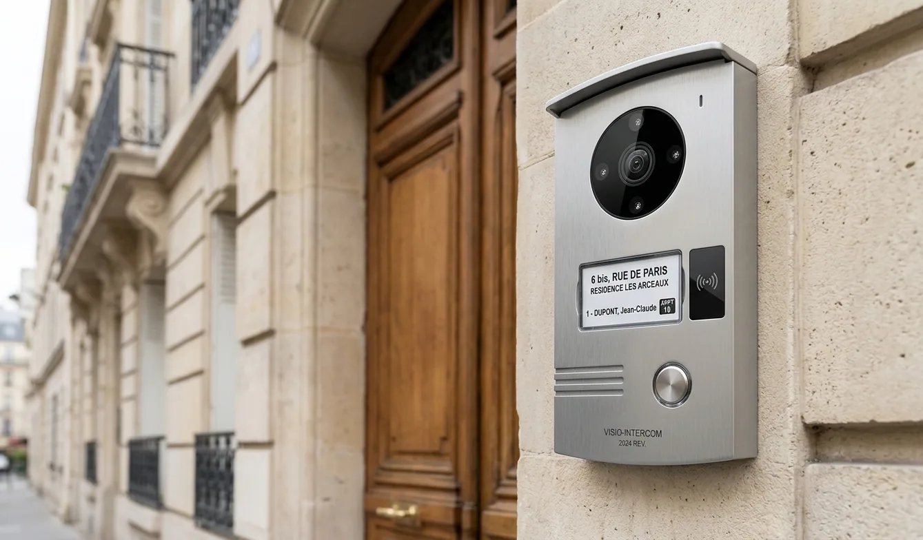 Interphone et visiophone à Montpellier — après (chantier 5)